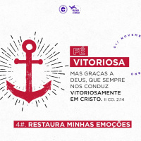 FÉ VITORIOSA - RESTAURA MINHAS EMOÇÕES - Pr. Carlito Paes
