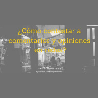 Como contestar a comentarios y opiniones en redes sociales