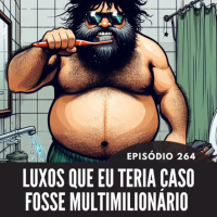 264 - EPISÓDIO 264 - LUXOS QUE EU TERIA CASO FOSSE MULTIMILIONÁRIO