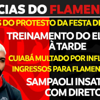 PROTESTOS NA FESTA DE GABIGOL | TREINAMENTO DO ELENCO À TARDE | SAMPAOLI INSATISFEITO COM DIRETORIA