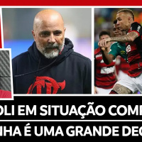 SAMPAOLI EM XEQUE NO FLAMENGO | FASE DE CEBOLINHA | AYRTON LUCAS NA BRONCA | FALHAS DEFENSIVAS