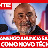 URGENTE: FLAMENGO ANUNCIA SAMPAOLI COMO NOVO TÉCNICO