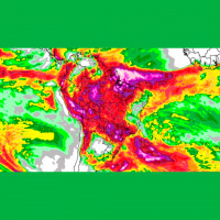1ª quinzena do mês ainda será de pouca chuva no RS MT, GO, BA e MG tem janela rápida de sol até o final de semana