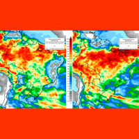 Ciclone extratropical traz ventania e chuva volumosa para o Sudeste e Sul do Brasil no final de semana