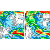 Segunda semana de outubro deve registrar volta das chuvas para a faixa central do país com bons volumes e distribuição mais uniforme