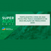 Fertilizantes: crise de 2022 ficou pra trás e momento é de boa relação de troca para 23/24