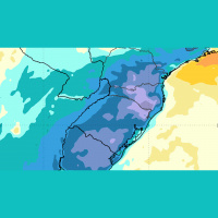 1ª massa de ar frio mais intensa do Outono já entrou no Brasil e previsão indica geadas na próxima sexta-feira