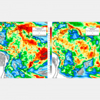 Modelos mantêm retorno da chuva BA e norte de MG na segunda quinzena do mês Inmet confirma nova onda de calor no RS