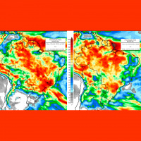 Primeira semana do ano tem previsão de boas espalhadas pelo Brasil chuva passa rápido pelo Sul