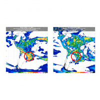 Fevereiro tem boas chuvas para o RS no início do mês e janela de colheita para a região Central do país
