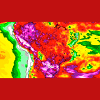 Previsão: Chuvas até avançam para o Matopiba, mas Bahia e também norte de Minas Gerais devem ter novo corte nas precipitações