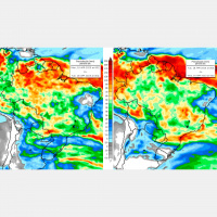 Com exceção da Bahia, abril continuará chuvoso nas demais áreas de produção do país, prevê Inmet