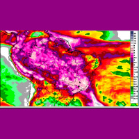 Com chuvas que podem ficar acima de 200mm, Centro-Norte do Brasil, pode bater o volume esperado para mês já nos próximos 10 dias