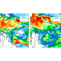 Vórtice impede avanço das chuvas e região Central do BR terá dias de temperaturas elevadas, nada de chuva e baixa umidade