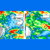Chuva está chegando, mas condição alerta para granizo na região Central do Brasil nos próximos dias
