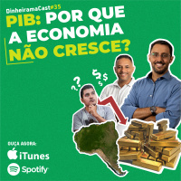PIB: Por que a economia não cresce? | DinheiramaCast#E35S04