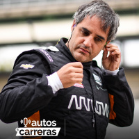Emoción En El Primer test de Montoya en Indianápolis