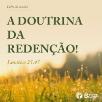 A Doutrina da Redenção!