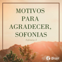 Motivos Para Agradecer, Sofonias