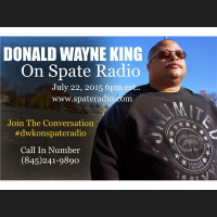 Jazz Bass player Donald Wayne King will be on Spate Radio July 22, 2015