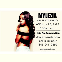 Mylezia on Spate Radio Wed 5:30pm est July 29th