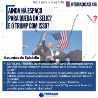 QUANDO A SELIC CAI? E O QUE TRUMP TEM A VER COM ISSO? no TerraçoCast #436