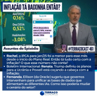 INFLAÇÃO TÁ BAIXINHA ENTÃO? no TerraçoCast #461