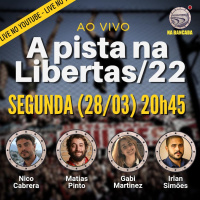 Na Bancada Live #28 A Pista nas Copas Libertadores  Sulamericana 2022