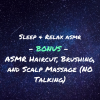 ASMR Haircut, Brushing, and Brain Massage (NO Talking Binaural Recording)