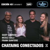 451 CONECTADOS Siudy Garrido, Nicole Galli, y Frank Quintero