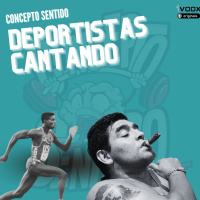 Deportistas cantando