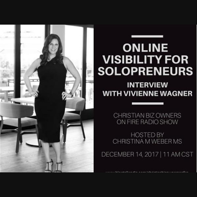 Christian Biz Owners On Fire