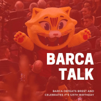 Barca defeats Brest and celebrates its 125th birthday.