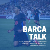 Barca begins their Champions League campaign with a 2-1 defeat at Monaco