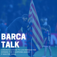 Congratulations to Luis Enrique for winning the champions league. It was for Xana. 