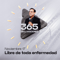 Declaración del día - Libre de toda enfermedad - 17 Noviembre