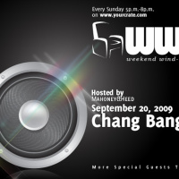 DJ CHANG ON THE WEEKEND WINDOWN SHOW! (YOURCRATE.COM) SEPT. 20, 2009