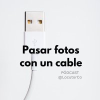Pasar fotos con un cable