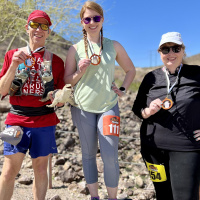 75. Trail Trashed races in Vegas