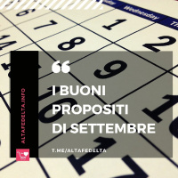 I Buoni Propositi di Settembre