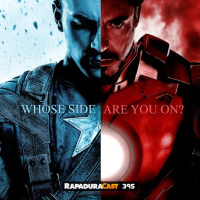 RapaduraCast 395 - Perspectivas para Guerra Civil da Marvel no cinema
