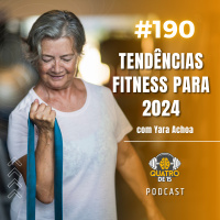 Podcast Quatrode15 #190 - Tendências do Mercado Fitness 2024 com Yara Achoa