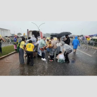 Caso mais grave, última pessoa atingida por raio em protesto de Nikolas Ferreira recebe alta