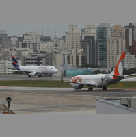 Fortes ventos alteram voos no Aeroporto de Congonhas e deixam São Paulo em alerta