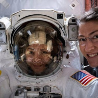 Missão feminina na Estação Espacial Internacional