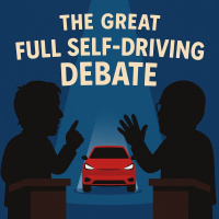 The Great Full Self-Driving Debate