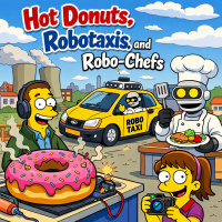Hot Donuts, Robotaxis, and Robo-Chefs
