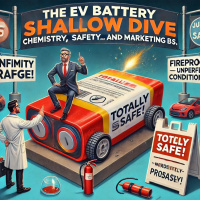 The EV Battery Shallow Dive: Chemistry, Safety, and Marketing BS.