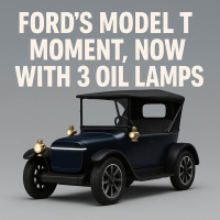 Ford’s Model T Moment, Now With 3 Oil Lamps