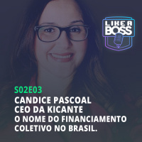 Candice Pascoal, CEO da Kickante. O nome do financiamento coletivo no Brasil.